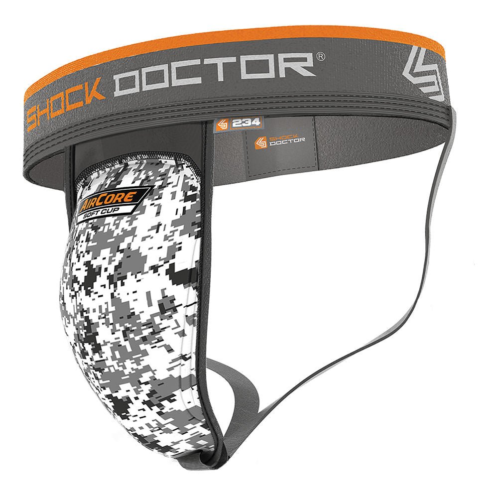Shock Doctor – Maglietta Con Sospensorio Aircore Morbido Per Baseball, Hockey, Lacrosse, MMA