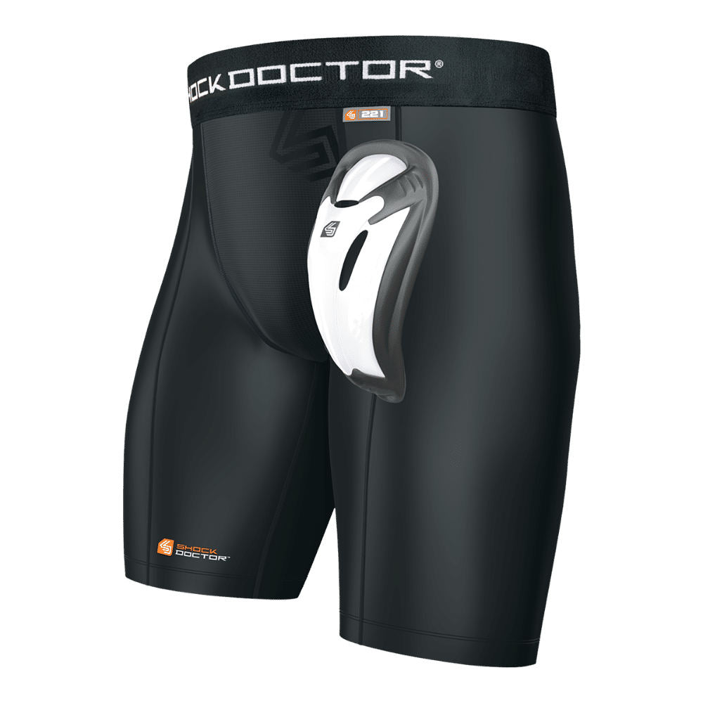 Shock Doctor Compression Shorts & BioFlex Cup